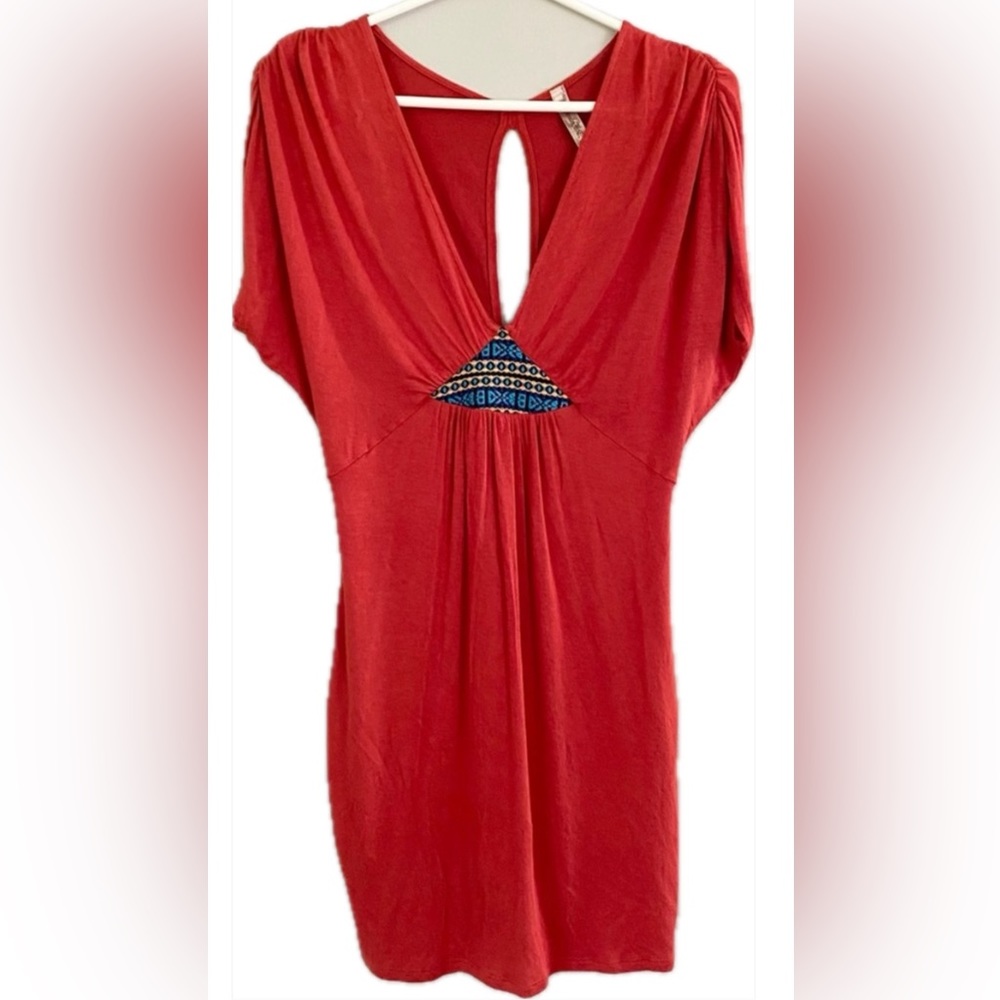 Orange Boho Top/Dress